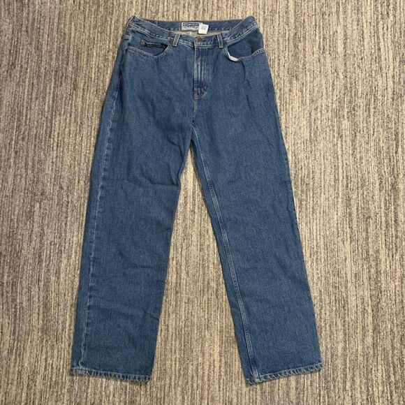 Vintage Y2K Old Navy‎ Blue Regular Fit Relaxed Jeans Men's Size 34x32 - Picture 1 of 6